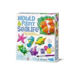 Kit de moulage Plâtre : Vie sous-marine - 4M