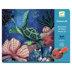 Kit de peinture 3D : Abysses - Djeco