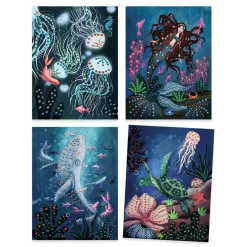 Kit de peinture 3D : Abysses - Djeco