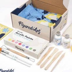 Kit de Poterie Argile Autodurcissante - Figured'Art