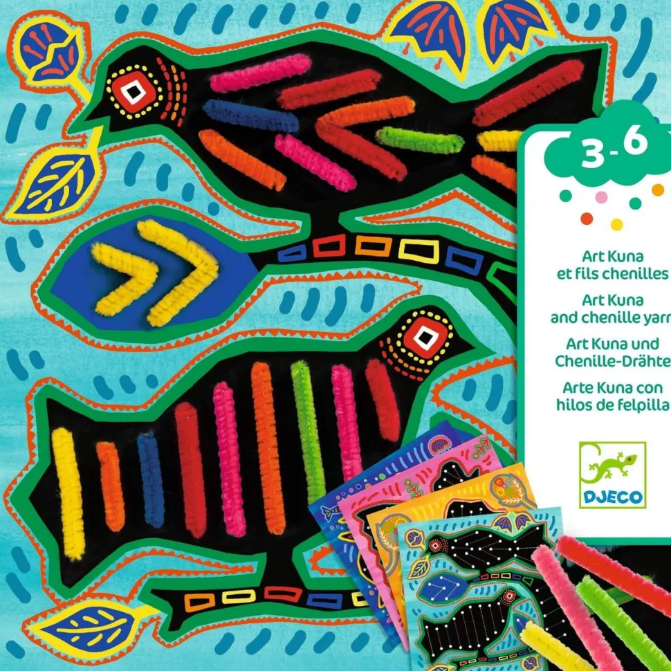 Kit d'enfilage : Tout doux - Djeco