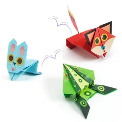 Kit d'origami : Animaux sauteurs - Djeco