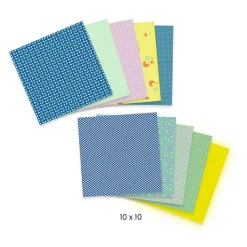 Kit feuilles pour origami : Natsu - Djeco