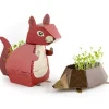 Kit jardinage : Animaux Pop Up : Ecureuil et Hérisson - Radis et Capucine