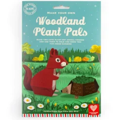 Kit jardinage : Animaux Pop Up : Ecureuil et Hérisson - Radis et Capucine