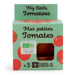 Kit jardinage : Tomates bio - Radis et Capucine