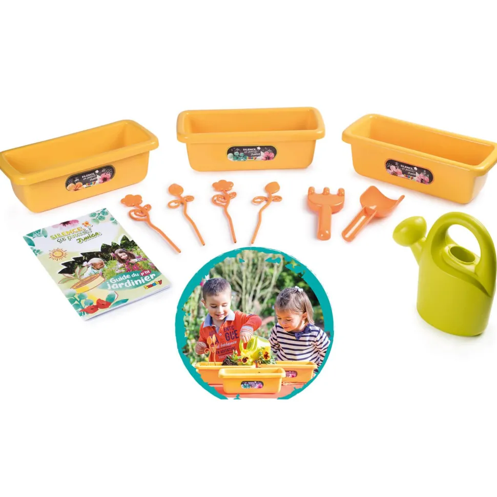 Kit Jardinières Silence ça pousse - Smoby