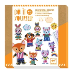 Kit Magnets à décorer : Funky family - Djeco