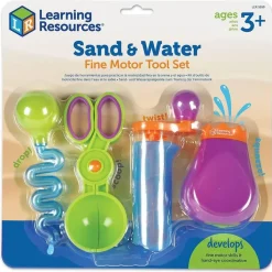 Kit outils motricité fine pour l'eau et le sable - Learning Resources