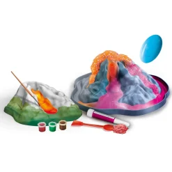 Kit science et jeu : Expériences volcaniques - Clementoni