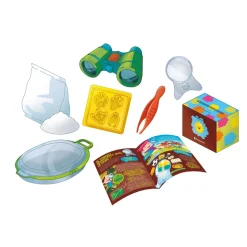Kit science et jeu : Les apprentis explorateurs - Clementoni