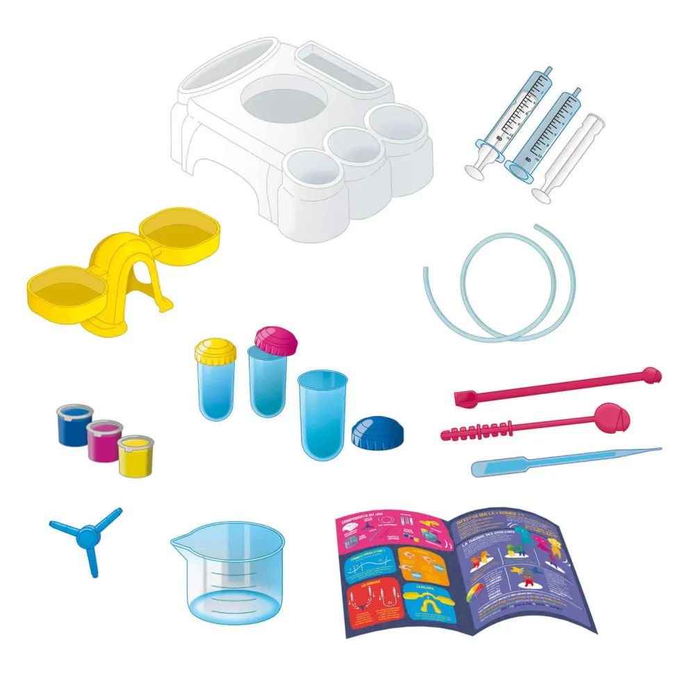 Kit science et jeu : Les apprentis scientifiques - Clementoni