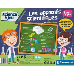 Kit science et jeu : Les apprentis scientifiques - Clementoni