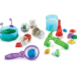 Kit scientifique : Gemology! Laboratoire de cristal - Learning Resources