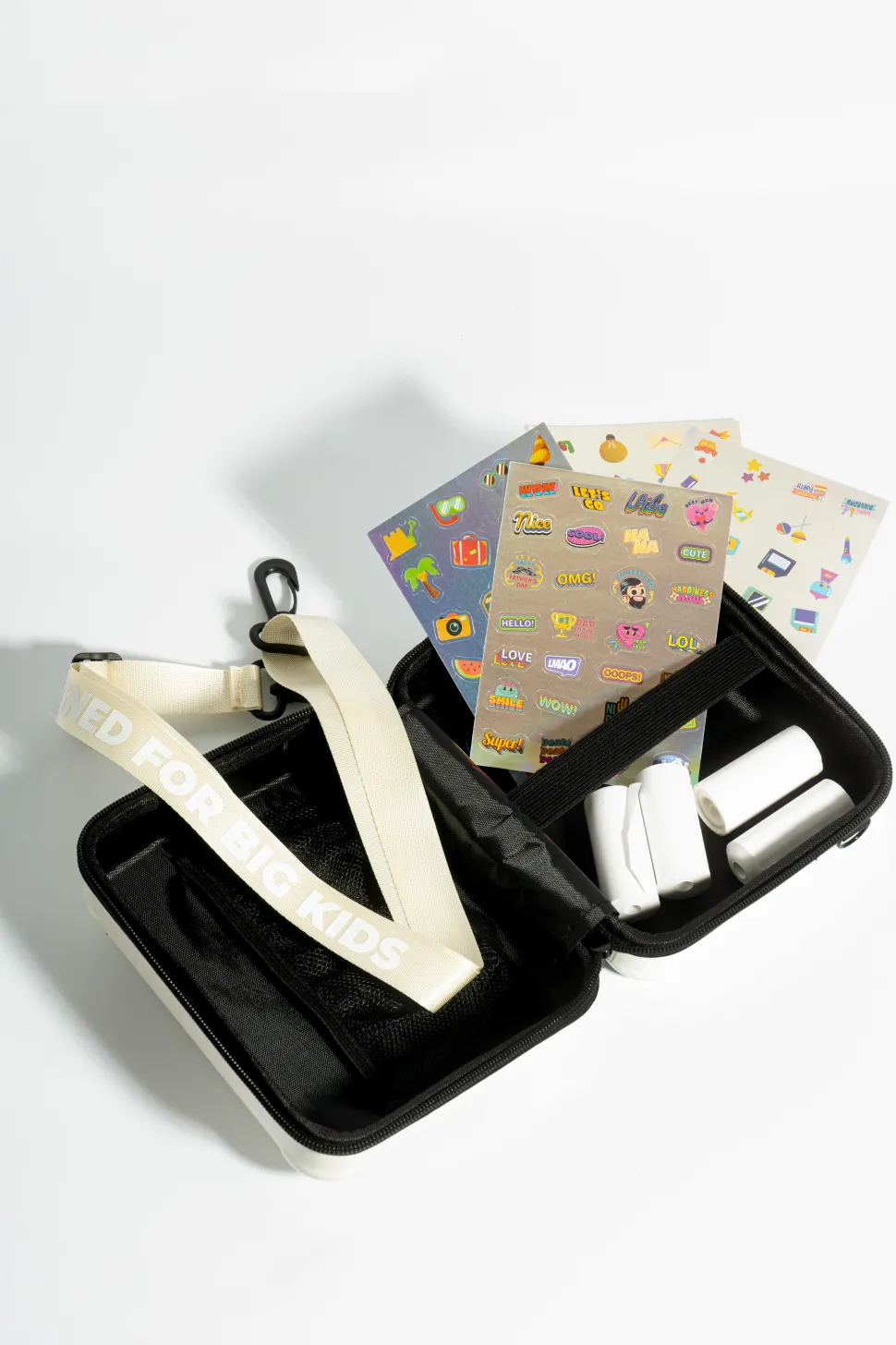 Kit voyage : Pochette de transport Pixiprint + 4 rouleaux - Mob