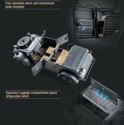 Kubelwagen Type 82 scaler 1/12 RTR - RocHobby