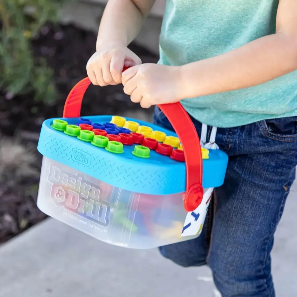 La boîte à boulonner : Design & Drill Bolt-it Bucket - Learning Resources