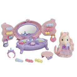 La coiffeuse de la fille Poney - Sylvanian Families