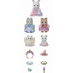 La parade des bébés en costume de princesses - Sylvanian Families