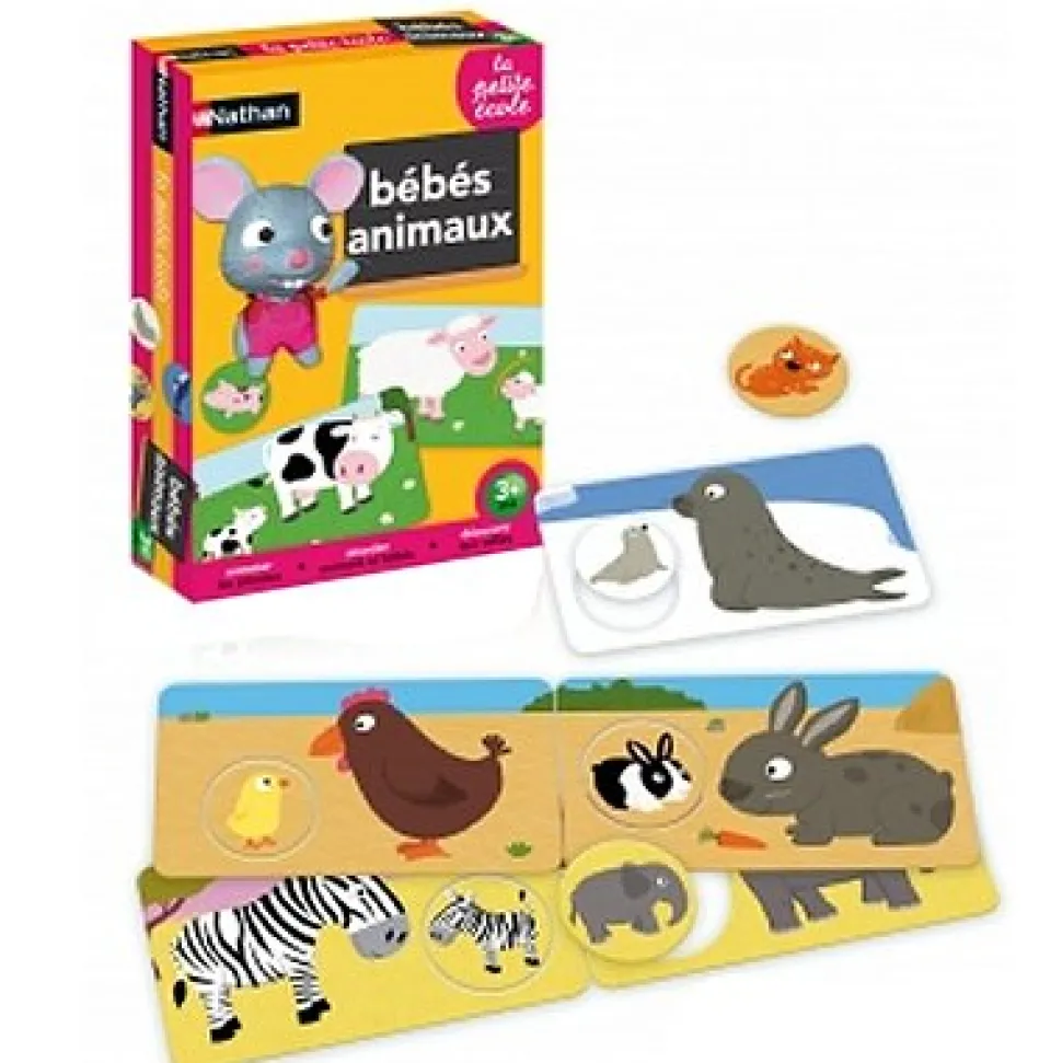 La petite école : Bébés animaux - Nathan