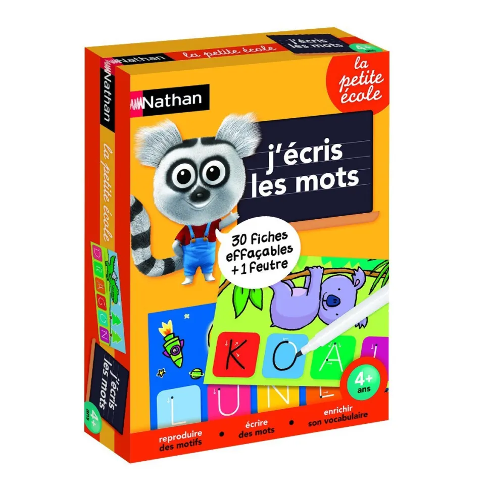 La petite école : J'écris les mots - Nathan