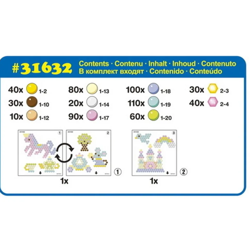 La recharge conte de fées pastel - Aquabeads