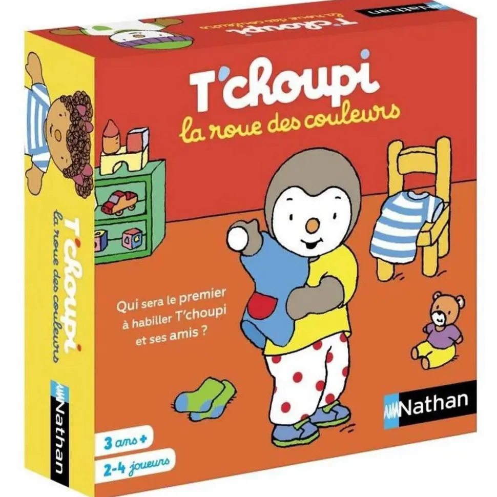 La roue des couleurs T'choupi - Nathan