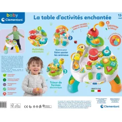 La table d'activités enchantée : Play for future - Clementoni