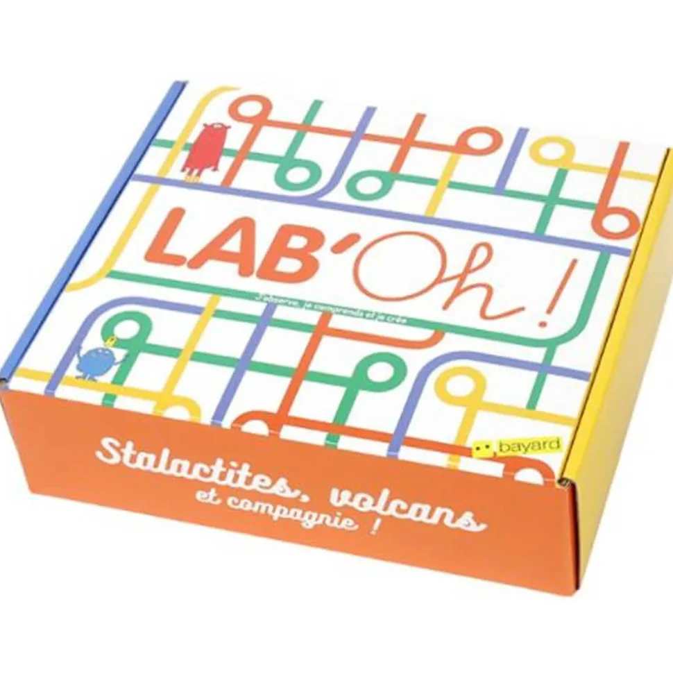 Lab'oh ! Les secrets des volcans - Editions Bayard