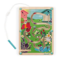 Labyrinthe aimanté à billes : La Ruche - Janod