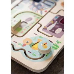 Labyrinthe d'éveil sensoriel : Ferme - Lilliputiens