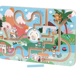 Labyrinthe magnétique en bois par Michelle Carlslund - Vilac