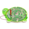 Labyrinthe magnétique en bois : Tortue - Asa Toys