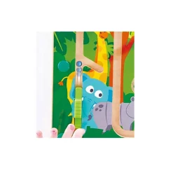 Labyrinthe magnétique en bois : Jungle - Hape