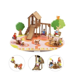 L'AIRE DE JEUX - 70 PIECES - JeuJura