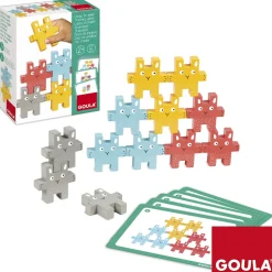 Lapins en bois à empiler - Goula