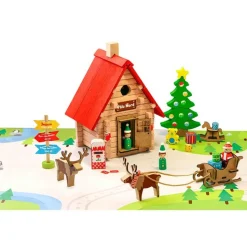 Le chalet de Noël : 90 pièces - JeuJura