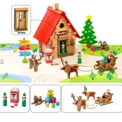 Le chalet de Noël : 90 pièces - JeuJura