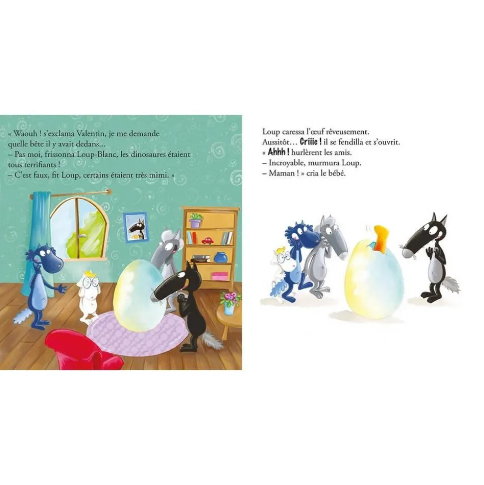 Le loup qui adorait les dinosaures - Editions Auzou