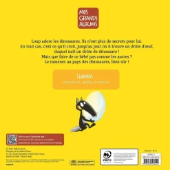 Le loup qui adorait les dinosaures - Editions Auzou