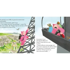 LE LOUP QUI EXPLORAIT PARIS - Editions Auzou