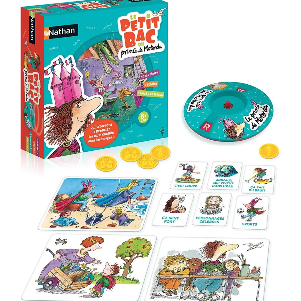 Le petit bac Le prince de Motordu - Nathan