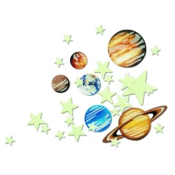 Le système solaire et 20 étoiles - 4M