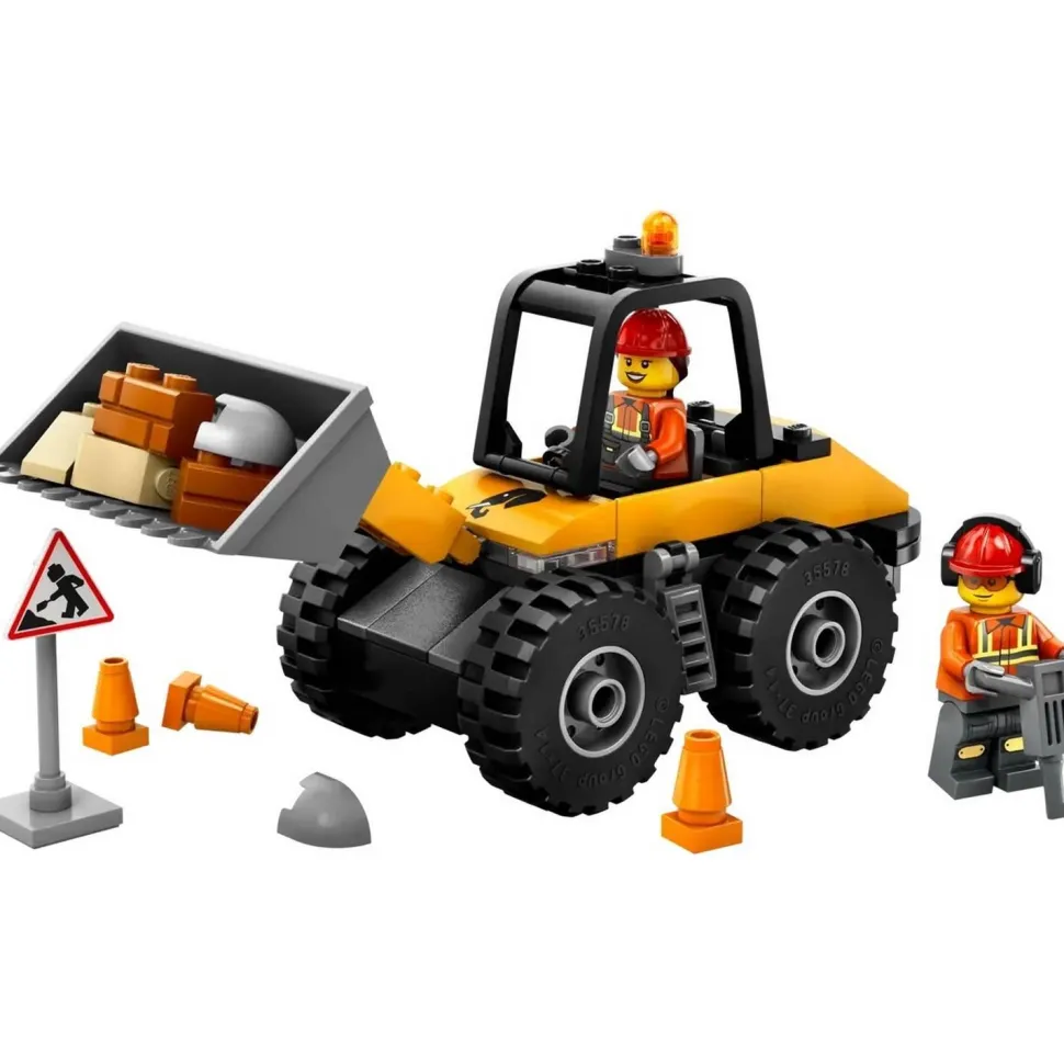 LEGO® City - 60450 : La chargeuse de chantier jaune - LEGO ®