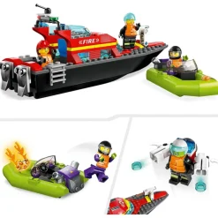 LEGO® City 60373 : Bateau de Sauvetage de Pompiers - LEGO ®