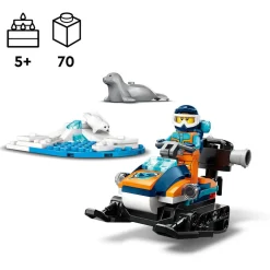 LEGO® City 60376 : Motoneige Exploration Arctique - LEGO ®