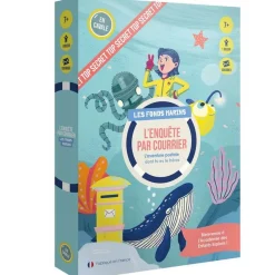 L'enquête par courrier : les fonds marins :enfant - Blackrock