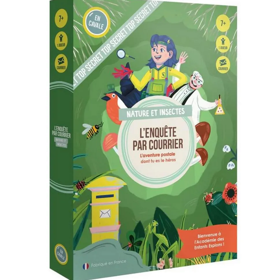 L'enquête par courrier : nature et insectes :enfant - Blackrock