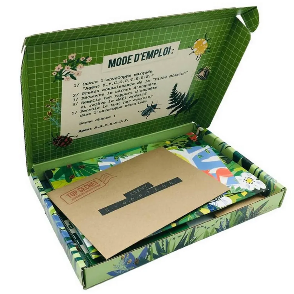 L'enquête par courrier : nature et insectes :enfant - Blackrock