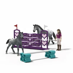 L’entraînement au tournoi de Lisa - Schleich